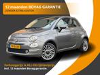 Fiat 500C CABRIO TWINAIR TURBO LOUNGE NAVI/CRUISE/LED/52.000, Gebruikt, Euro 6, Origineel Nederlands, Bedrijf