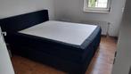 Boxspring, Ophalen, Gebruikt, Zwart, Tweepersoons
