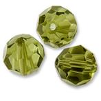 Swarovski 5000 Khaki 6mm Per Stuk € 0,35, Ophalen of Verzenden, Nieuw, Kraal