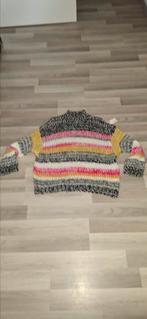 59)Te koop nieuw zwart/roze/geel/wit trui 1maat ongv.46/48, Zwart, Trui of Vest, Nieuw, Ophalen of Verzenden