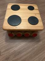 Houten speelgoed fornuis – 30x30 cm, Ophalen of Verzenden, Zo goed als nieuw