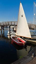 Open stern zeilboot plus motor!!!, Watersport en Boten, Zeilen en Zeiltoebehoren, Ophalen, Gebruikt, Grootzeil