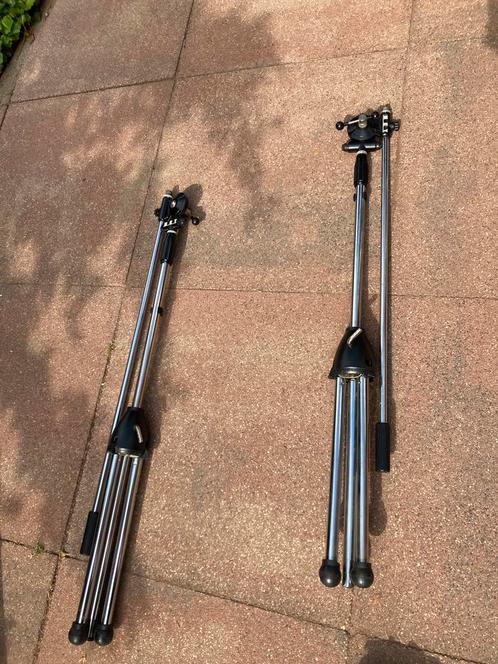 2 x vintage MET microfoon standaards (1 verkocht), Muziek en Instrumenten, Standaards, Gebruikt, Microfoon, Ophalen