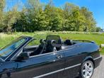 Origineel Nederlandse Saab 9-3 2.0 Turbo Aero Cabrio AUT ‘01, 4 cilinders, Cabriolet, Zwart, Particulier