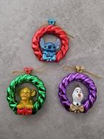 3x disney kersthangers, Verzamelen, Disney, Verzenden, Overige figuren, Nieuw, Beeldje of Figuurtje