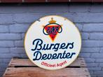 Emaille Reclamebord Burgers Deventer, Ophalen