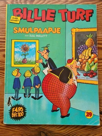 BILLIE TURF 1984 Smulpaapje 29 Reg Parlett Frank Richard's beschikbaar voor biedingen