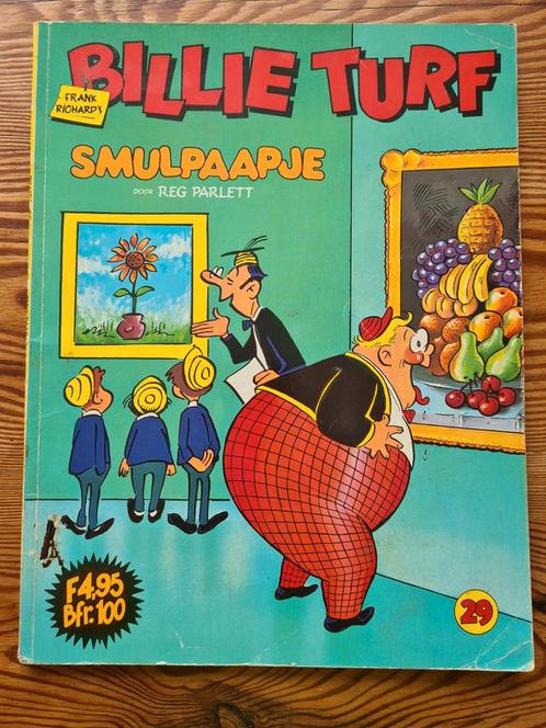 BILLIE TURF 1984 Smulpaapje 29 Reg Parlett Frank Richard's, Boeken, Stripboeken, Gelezen, Eén stripboek, Ophalen of Verzenden