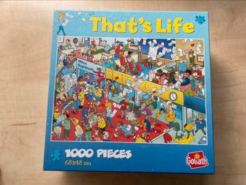 Puzzel 1000 stukjes beschikbaar voor biedingen