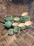 Plazuid Gouda Theeservies Jaren 50/60, Antiek en Kunst, Ophalen