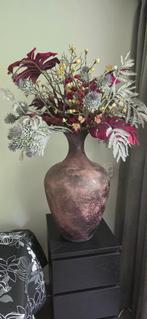 kunstbloemen in vaas nieuwprijs 300 euro izgst, Ophalen, Zo goed als nieuw, Binnen