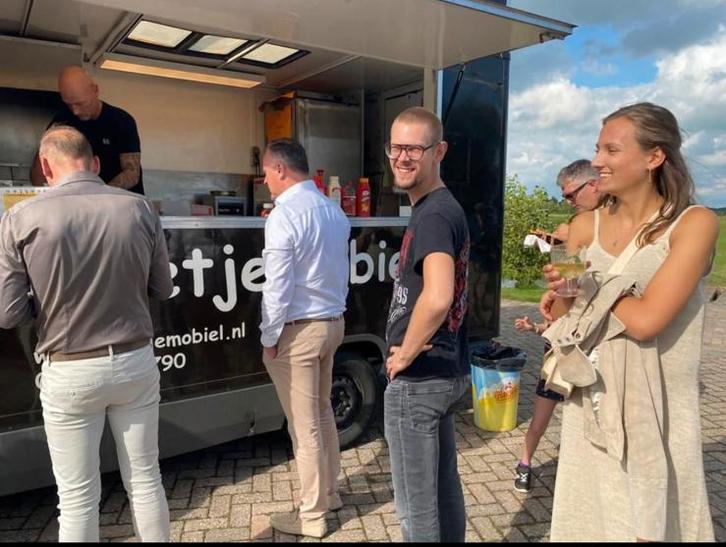 Onbeperkt genieten van verse patat en snacks, Hobby en Vrije tijd, Feestartikelen, Nieuw, Versiering, Abraham of Sarah, Ophalen