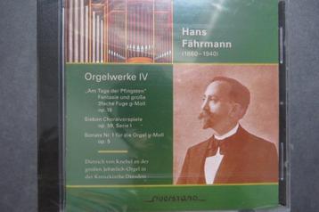 Cd orgel: Hans Fahrmann Orgelwerke IV, Dietrich von Knebel beschikbaar voor biedingen