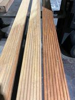 Hardhouten Terrasdelen – vlonderplanken - dekdelen-28x138 mm, Ophalen, Nieuw, Hout