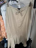 H&M beige linnen midi rok met crochet detail, Kleding | Dames, Rokken, Maat 38/40 (M), H&M, H&M, H&M