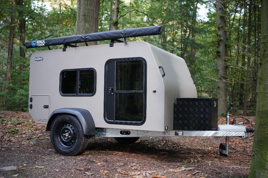 Kapka Mesa mini caravan, Caravans en Kamperen, Caravans, Particulier, tot en met 2, tot 500 kg, Overige, Overige merken, Lengtebed