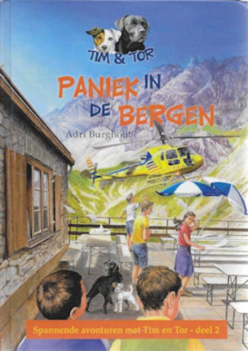 Adri Burghout: Paniek in de bergen (Tim en Tor 2), Boeken, Kinderboeken | Jeugd | 10 tot 12 jaar, Zo goed als nieuw, Ophalen of Verzenden