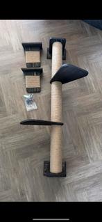 Krabpaal van hout voor aan de muur + 2 opstap stukjes, Ophalen, Nieuw, Krabmeubel-onderdelen