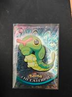 Pokemon 2000 Topps chrome Caterpie #10, Ophalen of Verzenden, Gebruikt, Losse kaart