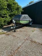 Prachtige platbodem allcraft, Watersport en Boten, Sloepen, Ophalen, Tot 10 pk, Aluminium, Zo goed als nieuw