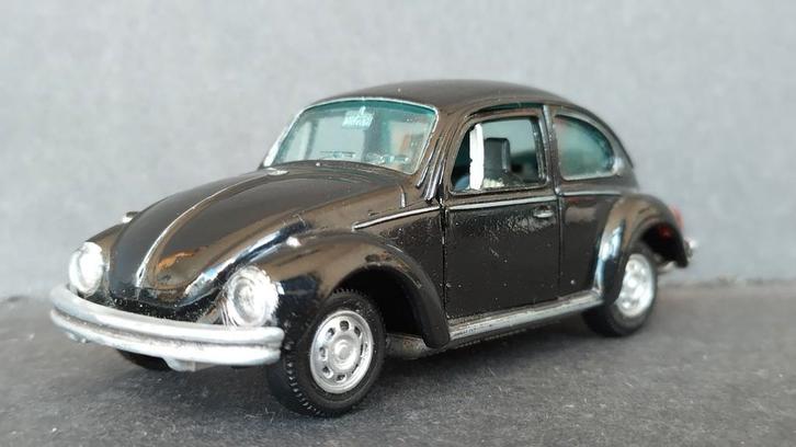 Volkswagen VW 1302 Kever Zwart 1:43 Gama Pol, Hobby en Vrije tijd, Modelauto's | 1:43, Zo goed als nieuw, Verzenden