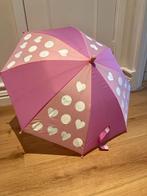 Roze Paraplu met Stippen en Hartjes, Ophalen of Verzenden, Zo goed als nieuw, Roze