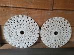 2 rieten muurhangers, Huis en Inrichting, Woonaccessoires | Wanddecoraties, Ophalen of Verzenden
