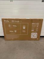 TCL 50” QD mini-led 50C803 4K Smart TV, LED, Zo goed als nieuw, 100 Hz, 100 cm of meer