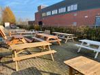 Tuinbanken en picknicktafels, Ophalen, Zo goed als nieuw, Hout