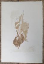 Jean Peschard - Colère - Litho Handgesign., Antiek en Kunst, Kunst | Litho's en Zeefdrukken, Ophalen of Verzenden