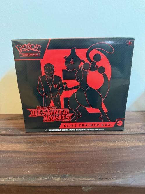 Destined Rivals Elite Trainer Box Sealed (ETB), Hobby en Vrije tijd, Verzamelkaartspellen | Pokémon, Nieuw, Overige typen, Foil