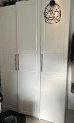 Ikea Pax kast met verlichting, Huis en Inrichting, Kasten | Kledingkasten, Ophalen, Overige materialen, 200 cm of meer, Wit