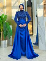 avondjurk, Kleding | Dames, Ophalen of Verzenden, Nieuw, Blauw, Galajurk