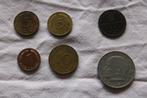 Duitsland, Germany - 6x munten uit de periode 1869 - 1978, Postzegels en Munten, Munten | Europa | Niet-Euromunten, Ophalen of Verzenden