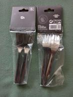 Gebaksvorkjes, 6 st., Huis en Inrichting, Ophalen of Verzenden, Nieuw, Rvs of Chroom