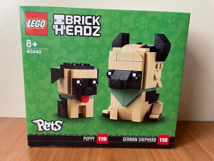 LEGO Brickheadz (40440) Duitse Herder *ZGAN*, Kinderen en Baby's, Speelgoed | Duplo en Lego, Zo goed als nieuw, Lego, Complete set