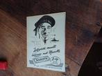 Advertentie van Mascotte vloei marine 1955, Ophalen of Verzenden, Zo goed als nieuw, Luciferdoosjes of -merken