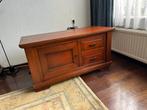 Eiken TV meubel, Ophalen, Gebruikt, 100 tot 150 cm, Eikenhout