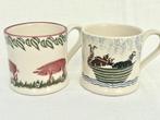 Brixton Pottery - Small mugs, Huis en Inrichting, Keuken | Servies, Verzenden, Zo goed als nieuw, Overige stijlen, Kop(pen) en/of Schotel(s)