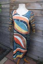 Jurk groen/ gekleurd Lizzy & Coco mt L 2 zijdig Vaste prijs, Kleding | Dames, Jurken, Maat 42/44 (L), Ophalen of Verzenden, Knielengte