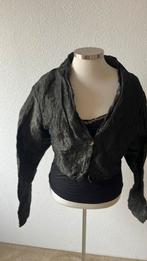 Zgan Stills kort gevoerd kort jasje maat S-M, Kleding | Dames, Ophalen of Verzenden, Zo goed als nieuw, Maat 38/40 (M), Zwart