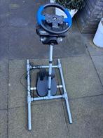 Force Feedback Racestuur met pedalen PS4, Spelcomputers en Games, Ophalen, Zo goed als nieuw