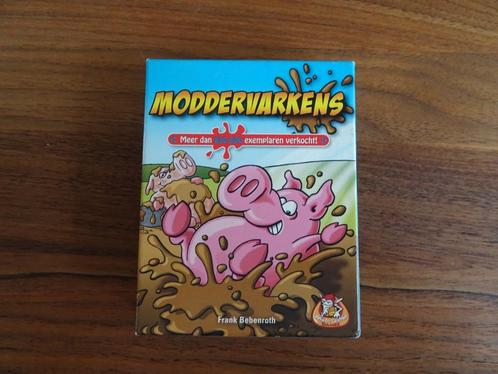 Moddervarkens white goblin games, Hobby en Vrije tijd, Gezelschapsspellen | Kaartspellen, Zo goed als nieuw, Een of twee spelers