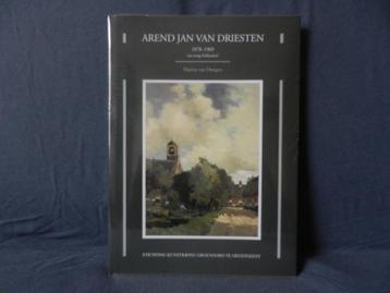 Monografie Arend Jan van Driesten door M van Dongen Geseald! beschikbaar voor biedingen