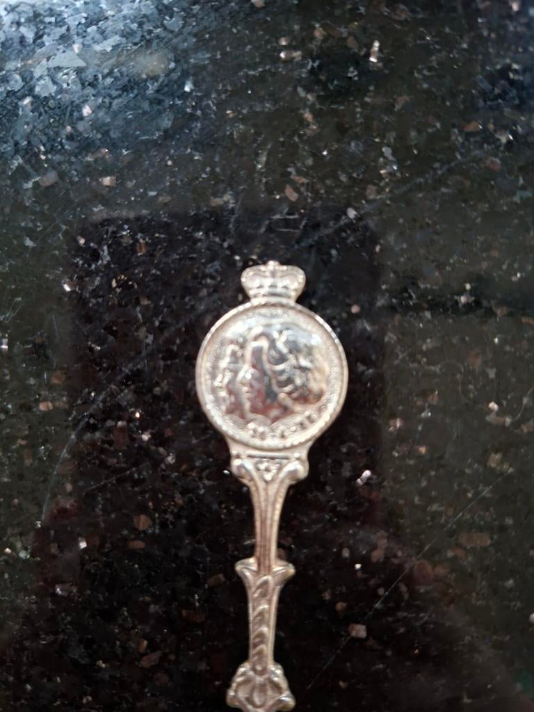 Theelepeltje Beatrix/Juliana, Ophalen of Verzenden