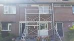 Complete aluminium steiger in goede staat, Ophalen, Gebruikt, Rolsteiger of Kamersteiger, 5 meter of hoger