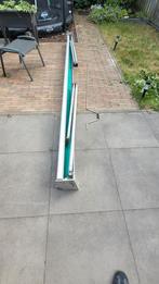Zonnescherm met knikarmen, 351 cm breed, Ophalen, Gebruikt