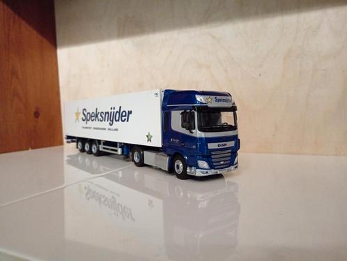 Daf XF koeloplegger Speksnijder WSI, Hobby en Vrije tijd, Modelauto's | 1:50, Nieuw, Bus of Vrachtwagen, Wsi, Ophalen of Verzenden