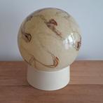 Art deco bollamp gevlamd, Huis en Inrichting, Ophalen of Verzenden, Zo goed als nieuw