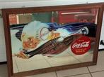 Decoratieve Spiegel Coca Cola (groot model), Ophalen of Verzenden, Zo goed als nieuw, Reclamebord